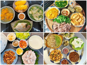 Gợi ý 14 mâm cơm chuẩn mùa hè, vừa ngon lại thanh mát, dễ ăn