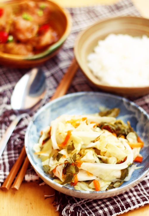 Bắp cải muối chua