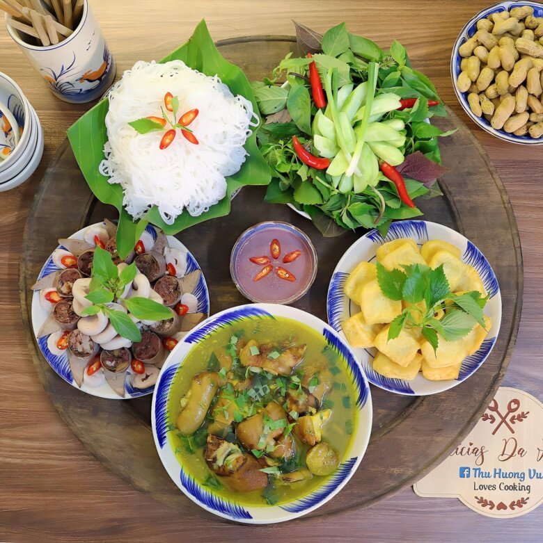 Thực đơn hôm nay.